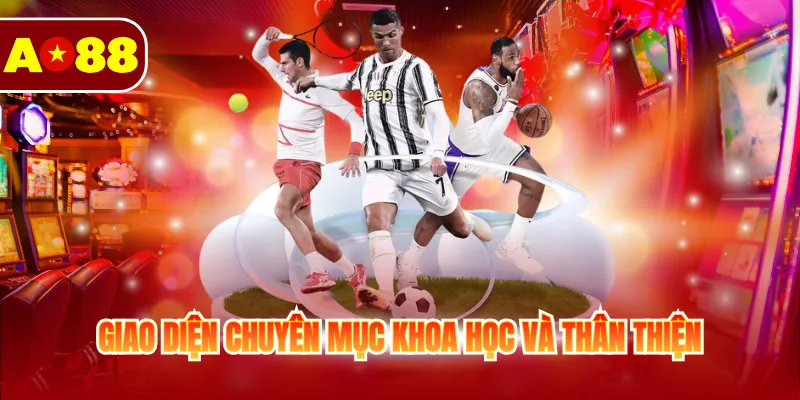 Thể Thao AO88 2 Giao diện chuyên mục khoa học và thân thiện