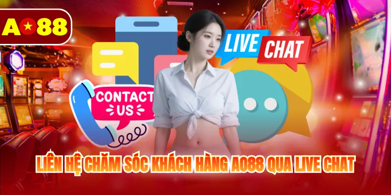 Chăm Sóc Khách Hàng AO88 1 Liên hệ chăm sóc khách hàng AO88 qua live chat