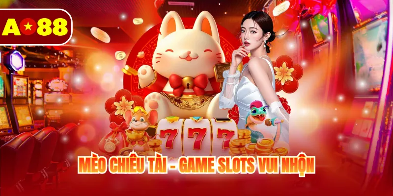 Nổ Hũ AO88 4 Mèo chiêu tài - Game slots vui nhộn